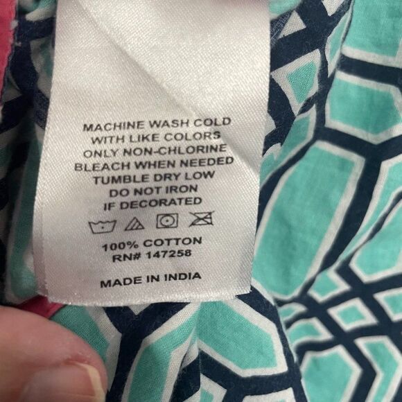 Simply Southern Pink and Teal‎ Tunic, Size Large - Picture 8 of 8